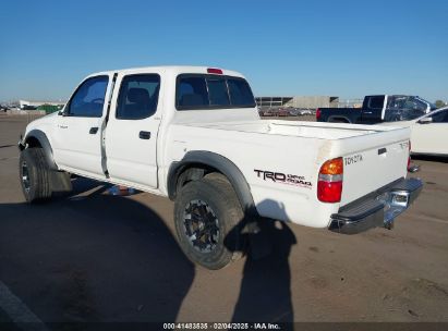 2003 TOYOTA TACOMA PRERUNNER V6 White  Gasoline 5TEGN92NX3Z268538 photo #4