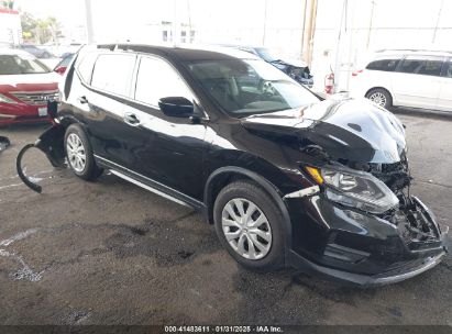 2019 NISSAN ROGUE S Black  Gasoline 5N1AT2MT4KC839643 photo #1