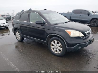 2008 HONDA CR-V EX Black  Gasoline 5J6RE48508L005686 photo #1