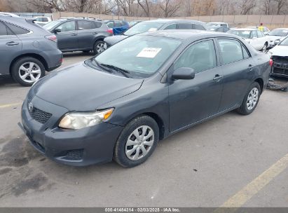 2010 TOYOTA COROLLA LE Gray  Gasoline 1NXBU4EE0AZ319042 photo #3