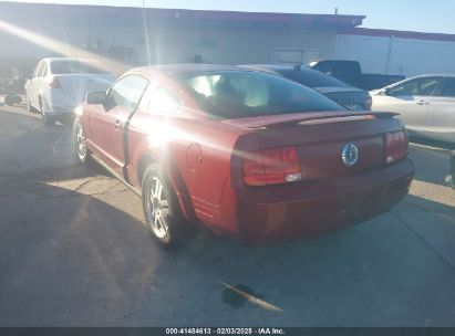 2008 FORD MUSTANG V6 DELUXE/V6 PREMIUM Maroon  Gasoline 1ZVHT80N485160012 photo #4