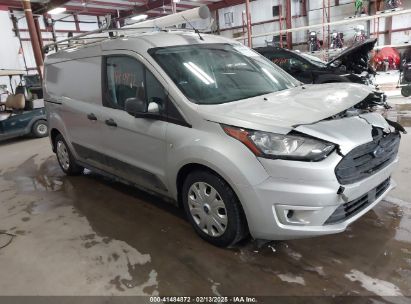 2021 FORD TRANSIT CONNECT XLT CARGO VAN Silver  Gasoline NM0LS7F21M1504028 photo #1