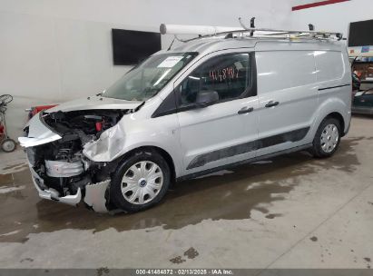 2021 FORD TRANSIT CONNECT XLT CARGO VAN Silver  Gasoline NM0LS7F21M1504028 photo #3