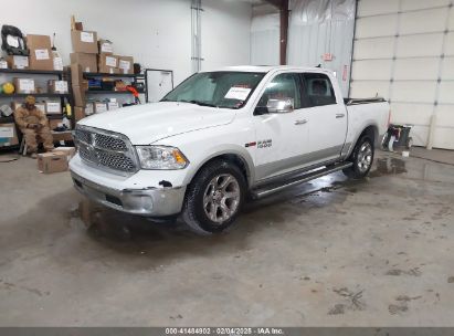 2014 RAM 1500 LARAMIE White  Diesel 1C6RR7NM1ES409600 photo #3