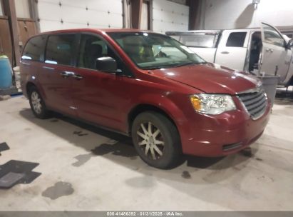 2008 CHRYSLER TOWN & COUNTRY LX Burgundy  Flexible Fuel 2A8HR44H18R643211 photo #1