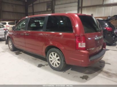 2008 CHRYSLER TOWN & COUNTRY LX Burgundy  Flexible Fuel 2A8HR44H18R643211 photo #4