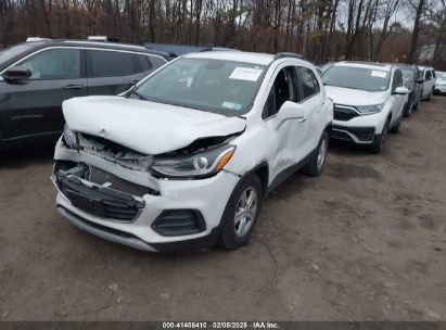 2020 CHEVROLET TRAX FWD LT White  Gasoline KL7CJLSB3LB058250 photo #3