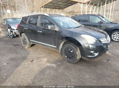 2015 NISSAN ROGUE SELECT S Black  Gasoline JN8AS5MT2FW163209 photo #1