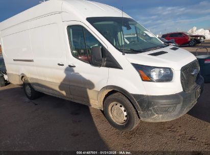 2023 FORD TRANSIT-250 CARGO VAN White  Gasoline 1FTBR3X80PKB45078 photo #1