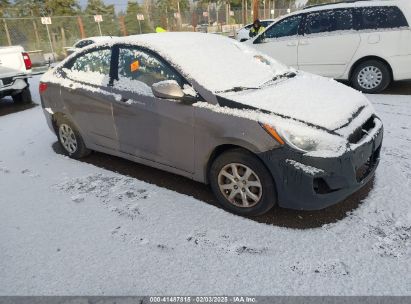 2013 HYUNDAI ACCENT GLS Beige  Gasoline KMHCT4AEXDU520173 photo #1