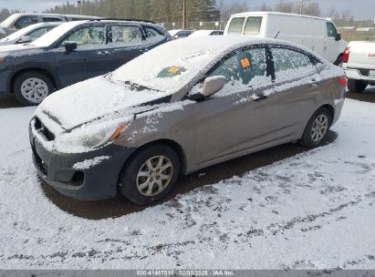 2013 HYUNDAI ACCENT GLS Beige  Gasoline KMHCT4AEXDU520173 photo #3