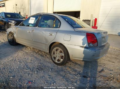 2005 HYUNDAI ELANTRA GLS/GT Gray  Gasoline KMHDN46D75U184191 photo #4