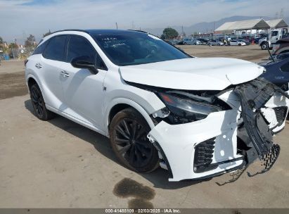 2023 LEXUS RX 500H F SPORT PERFORMANCE White  Hybrid 2T2BCMEA4PC001365 photo #1