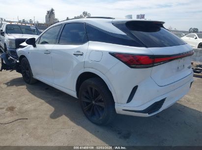 2023 LEXUS RX 500H F SPORT PERFORMANCE White  Hybrid 2T2BCMEA4PC001365 photo #4