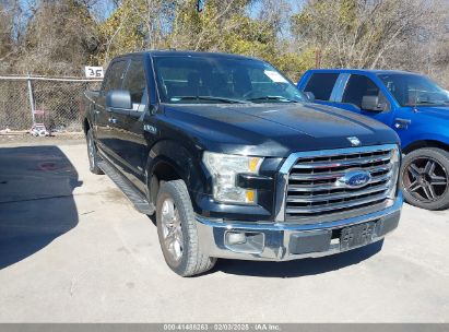 2016 FORD F-150 XLT Black  Gasoline 1FTEW1CP5GKD92913 photo #1