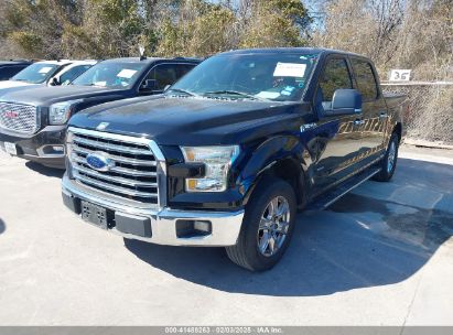 2016 FORD F-150 XLT Black  Gasoline 1FTEW1CP5GKD92913 photo #3