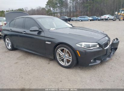 2014 BMW 528I Gray  Gasoline WBA5A5C5XED509551 photo #1