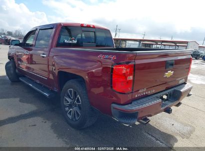 2014 CHEVROLET SILVERADO 1500 HIGH COUNTRY Red  Gasoline 3GCUKTEJXEG318600 photo #4