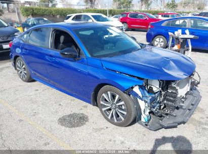 2024 HONDA CIVIC SPORT Blue  Gasoline 2HGFE2F54RH589042 photo #1