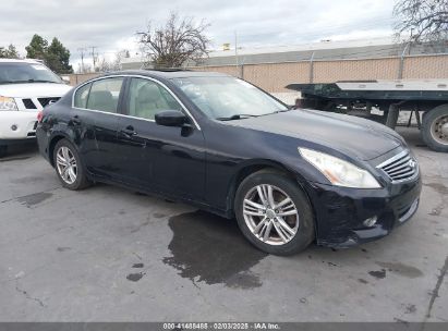 2012 INFINITI G37 JOURNEY Black  Gasoline JN1CV6AP5CM627466 photo #1