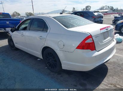 2012 FORD FUSION HYBRID White  Hybrid 3FADP0L36CR270069 photo #4