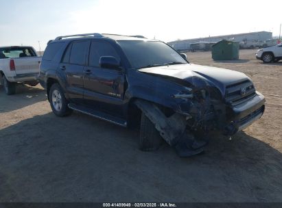 2003 TOYOTA 4RUNNER LIMITED V8 Blue  Gasoline JTEBT17R738008320 photo #1