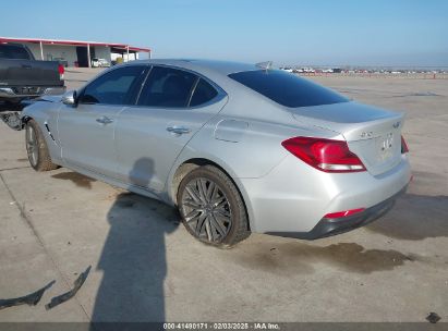 2019 GENESIS G70 2.0T ADVANCED Silver  Gasoline KMTG34LA5KU023157 photo #4