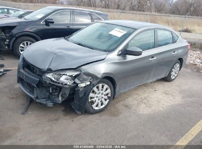 2015 NISSAN SENTRA SV Gray  Gasoline 3N1AB7AP0FY303042 photo #3