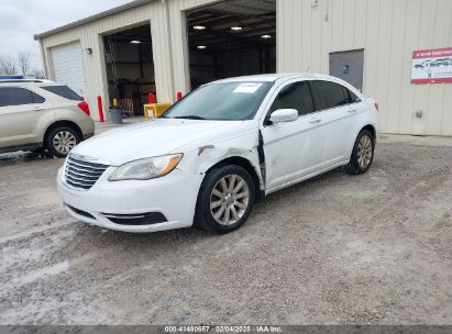 2011 CHRYSLER 200 TOURING White  Gasoline 1C3BC1FB2BN547652 photo #3