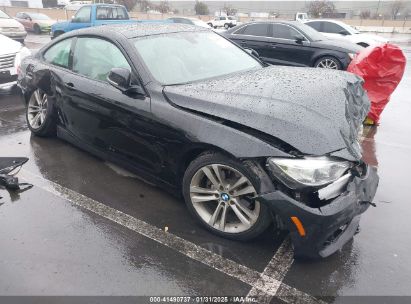 2015 BMW 428I Black  Gasoline WBA3N7C57FK222351 photo #1