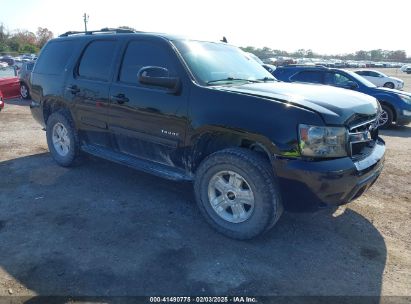 2011 CHEVROLET TAHOE LT Black  Flexible Fuel 1GNSKBE06BR370947 photo #1