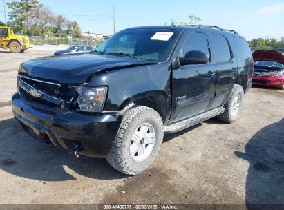 2011 CHEVROLET TAHOE LT Black  Flexible Fuel 1GNSKBE06BR370947 photo #3