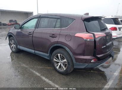 2018 TOYOTA RAV4 XLE Burgundy  Gasoline 2T3WFREV3JW471932 photo #4