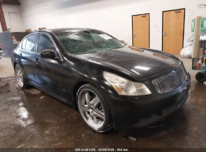 2008 INFINITI G35 JOURNEY Black  Gasoline JNKBV61E48M201443 photo #1