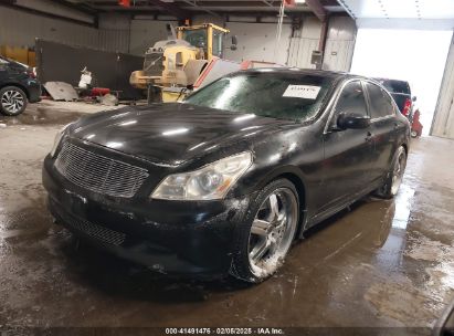 2008 INFINITI G35 JOURNEY Black  Gasoline JNKBV61E48M201443 photo #3