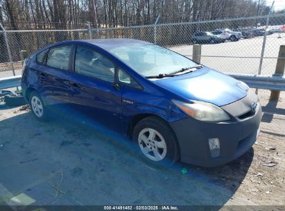 2010 TOYOTA PRIUS Blue  Hybrid JTDKN3DUXA0222202 photo #1