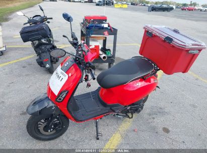 2024 TZTC SCOOTER Red  Other HZ2TABGH1R1000986 photo #3