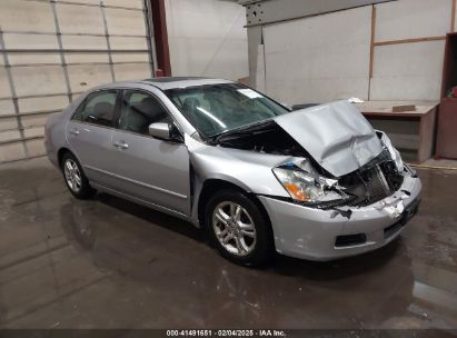 2007 HONDA ACCORD 2.4 EX Silver  Gasoline 1HGCM56887A152805 photo #1