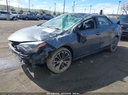 2014 TOYOTA COROLLA S PLUS Gray  Gasoline 5YFBURHE9EP171876 photo #3