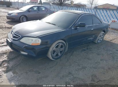 2001 ACURA CL 3.2 TYPE S Black  Gasoline 19UYA42661A029475 photo #3