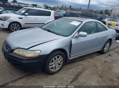 2001 HONDA ACCORD 3.0 EX Silver  Gasoline 1HGCG22551A005897 photo #3