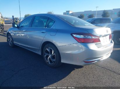 2017 HONDA ACCORD LX Silver  Gasoline 1HGCR2F36HA076698 photo #4