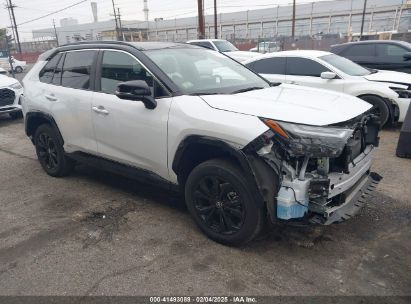 2024 TOYOTA RAV4 HYBRID XSE White  Hybrid 4T3E6RFV3RU154223 photo #1