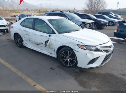 2018 TOYOTA CAMRY SE White  Gasoline JTNB11HK3J3011104 photo #1