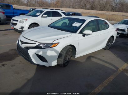 2018 TOYOTA CAMRY SE White  Gasoline JTNB11HK3J3011104 photo #3