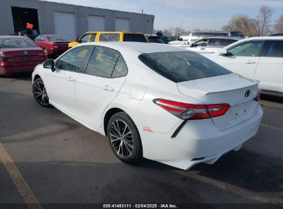 2018 TOYOTA CAMRY SE White  Gasoline JTNB11HK3J3011104 photo #4