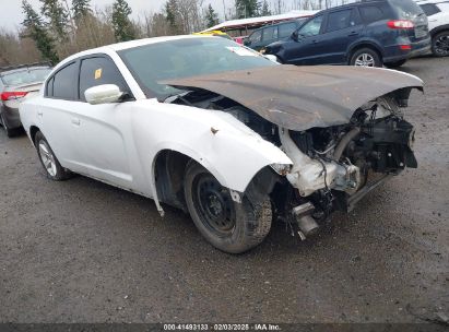 2014 DODGE CHARGER SE White  Flexible Fuel 2C3CDXBG8EH129292 photo #1