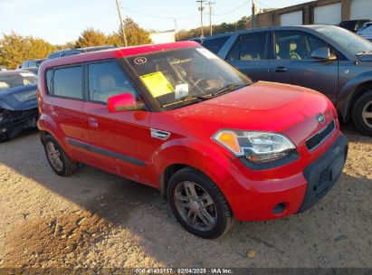 2010 KIA SOUL + Red  Gasoline KNDJT2A23A7176315 photo #1