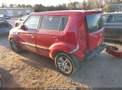 2010 KIA SOUL + Red  Gasoline KNDJT2A23A7176315 photo #4