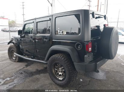 2018 JEEP WRANGLER JK UNLIMITED SPORT S 4X4 Black  Flexible Fuel 1C4BJWDG3JL882720 photo #4